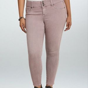 Torrid Dusty Pink Jegging NWT